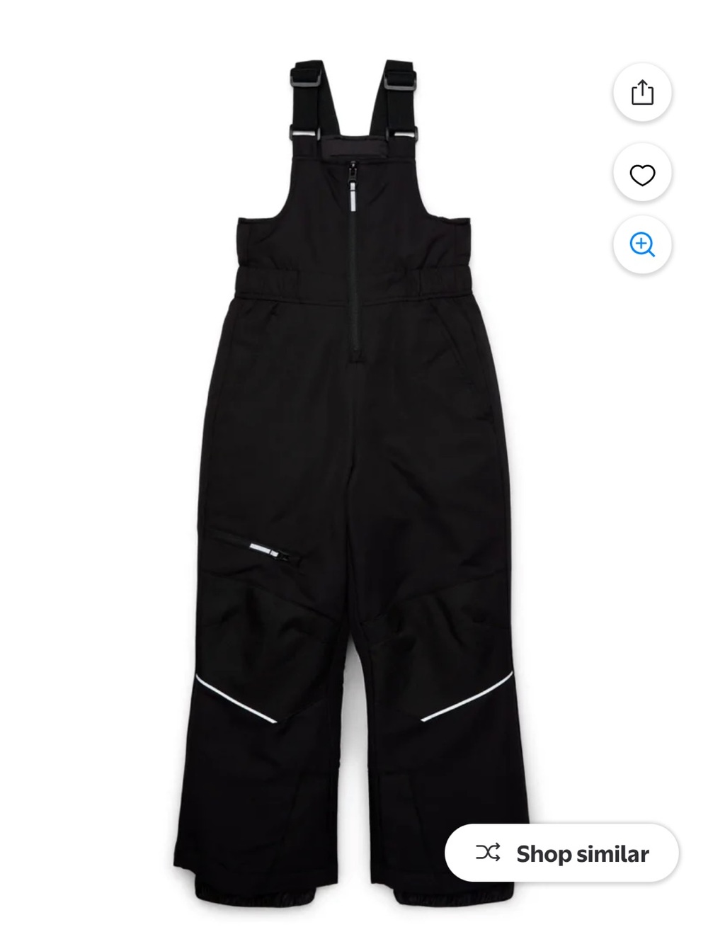 Swiss Tech Boys Snow & Ski Water Resistant Bib Snowpants, Sizes XS (4-5) li